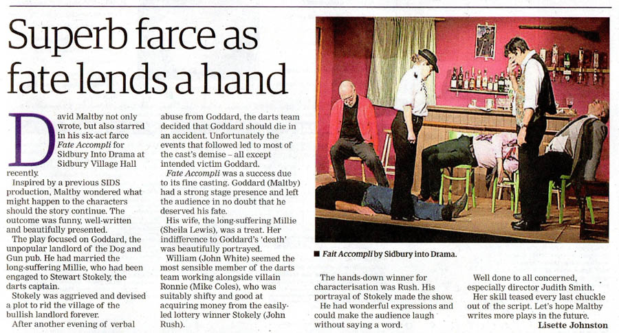 Fate Accompli review